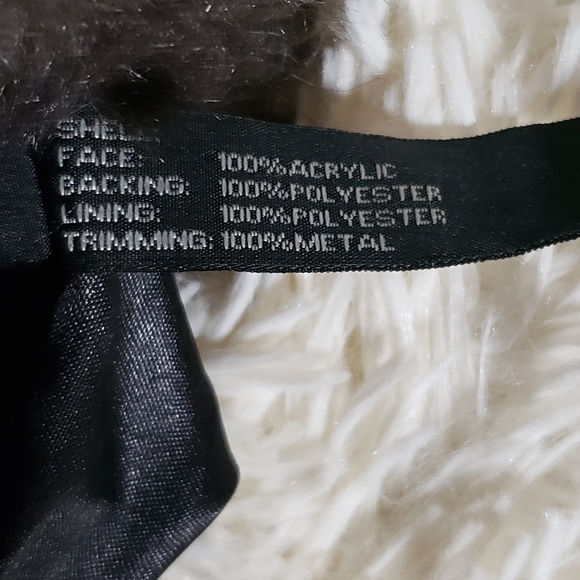 VINTAGE TERRY LEWIS animal print faux fur/fuzzy BAG - Picture 7 of 11